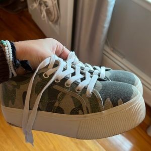 Camo Steve Madden Sneakers